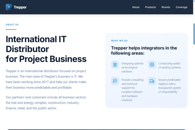 Trepper — Responsive screens 1